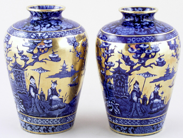 Vases Pair of c1920s